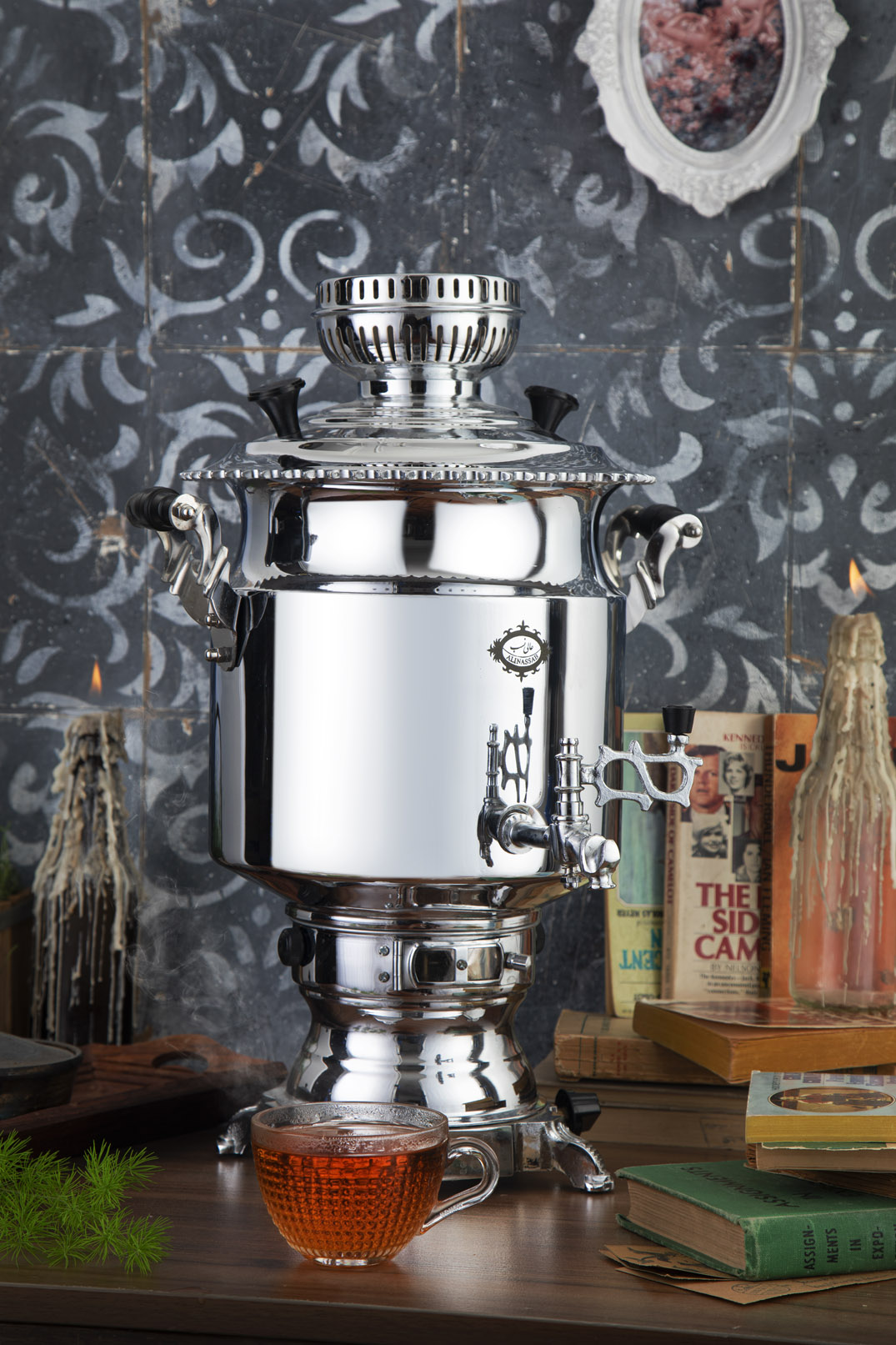 Abtin Simin 6 Liters Gas Burning Samovar
